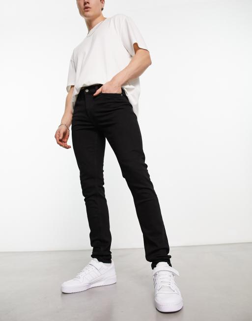 Dr Denim Chase skinny jeans in black , 4 of 4