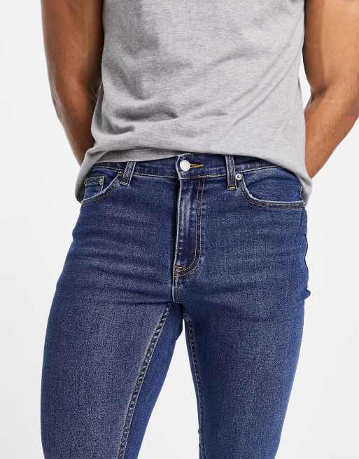 Dr Denim Chase skinny jeans in mid wash, 2 of 4