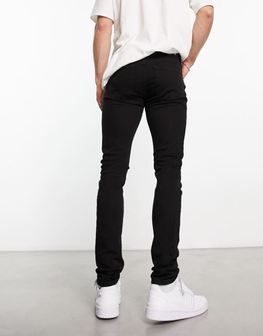 Dr Denim - Chase - Sorte skinny-jeans , 3 af 4