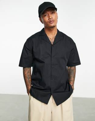 Dr Denim - Chemise à revers - Noir