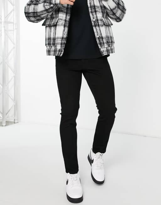 Dr Denim Clark slim fit jeans in black , 4 of 4