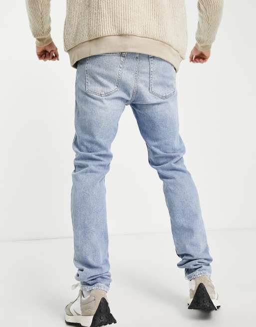 Dr Denim Clark slim jeans in light wash, 4 of 4