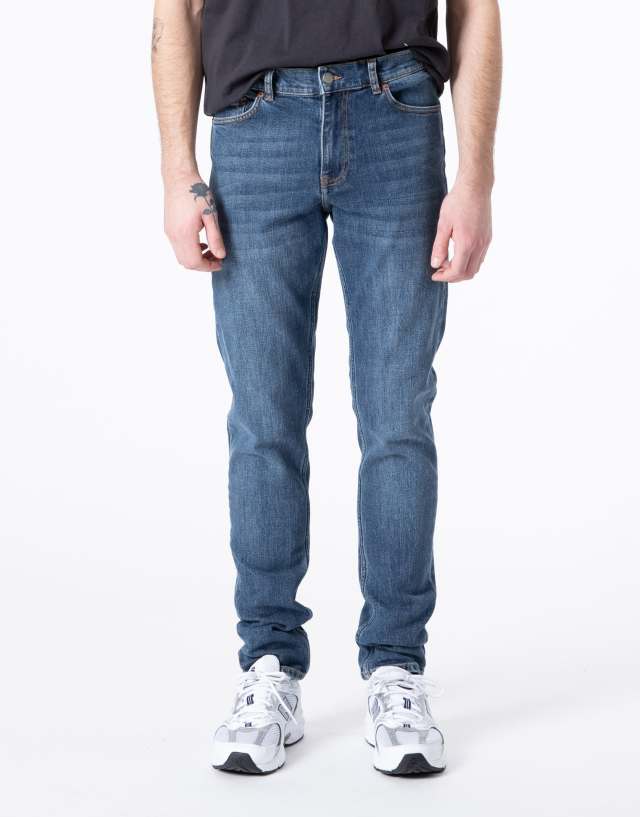 Dr Denim - clark slim jeans in mid wash