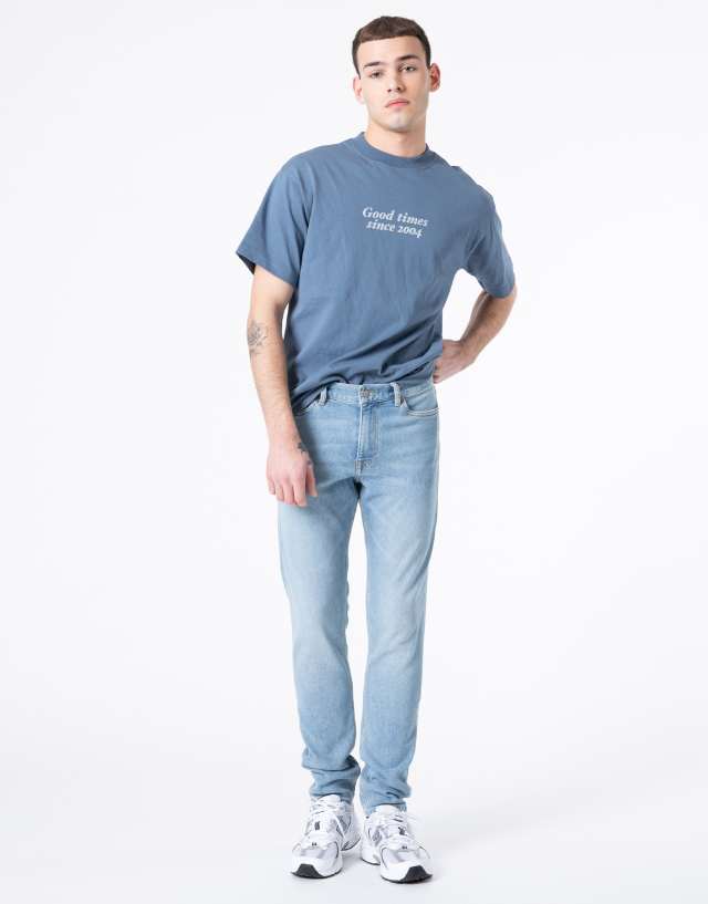 Dr Denim Clark slim jeans in mid wash