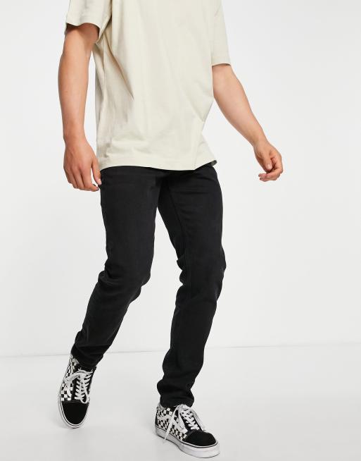 Dr Denim - Clark - Smalle jeans in zwart met wassing