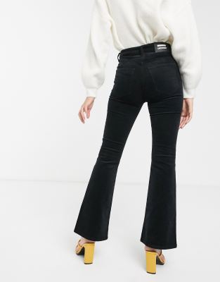 cord flare jeans