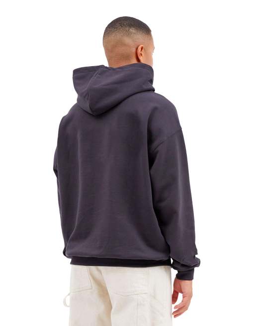 Dr Denim Damien hoodie in grey, 2 of 4