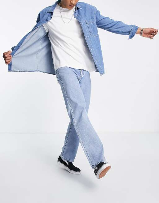Dr Denim - Dash - Jeans met rechte pijpen in lichte wassing 
