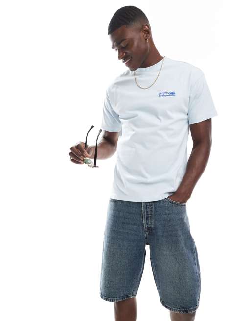 Dr Denim - Dash - Pantaloncini di jeans regular fit a vita medio alta lavaggio blu medio vintage, 3 di 5