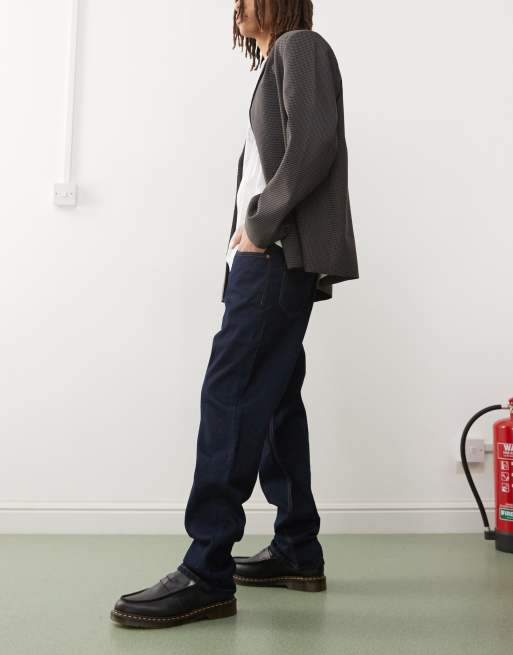 Dr. Denim - Dash - Jeans dritti regular fit lavaggio blu scuro rinse wash