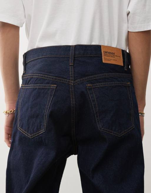 Dr. Denim - Dash - Jeans dritti regular fit lavaggio blu scuro rinse wash