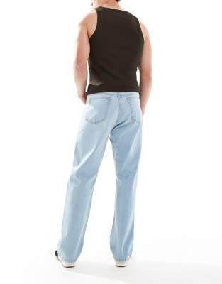 Dr Denim Dash Regular Fit Straight Leg Jeans In Blue