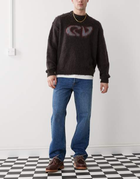 Dr. Denim – Dash – Regulär geschnittene Hose im Used-Look in dunklem Mischton mit geradem Bein - view 1