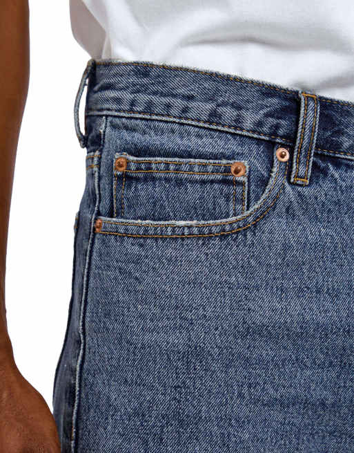 Dr Denim Dash shorts in blue, 3 of 7