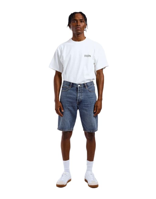 Dr Denim Dash shorts in blue, 5 of 7