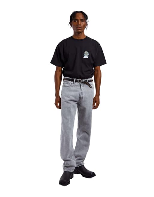 Dr Denim Dash straight jeans in grey, 4 of 7