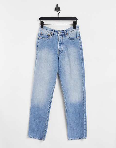 Dr Denim Dash straight jeans in light wash - view 1