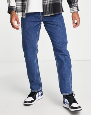 Dr Denim Dash worker jeans in dark wash - ASOS Price Checker