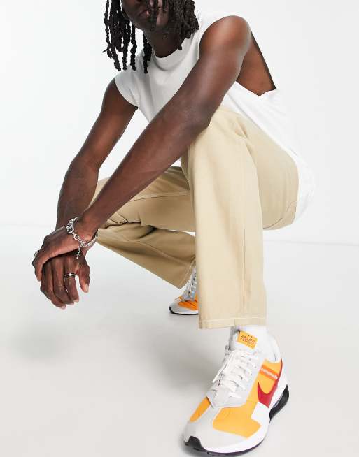 Dr Denim Dash worker pants in stone, 3 of 4