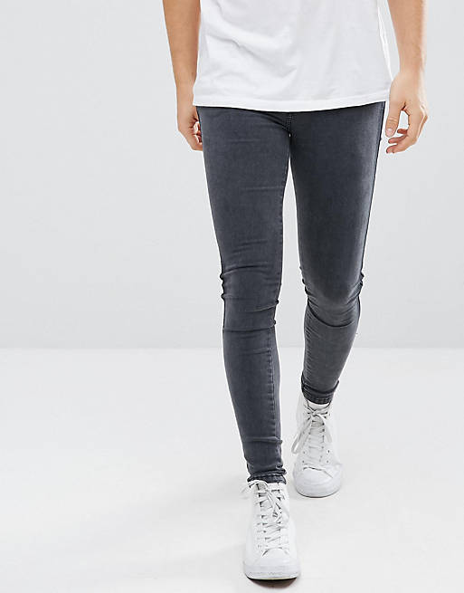 Dr Denim Dixy Extreme Muscle Jeans Grey Lush Shadow | ASOS
