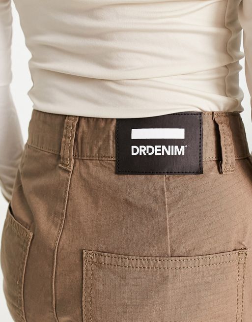 Dr Denim - Donna - Pantaloni cargo marroni