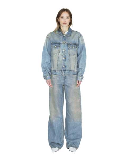 Dr Denim Dr. denim joey trucker jacket - stream sky aged in stream sky aged - view 1