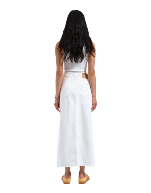Dr Denim Dr. denim myra skirt - white in white, 2 of 7