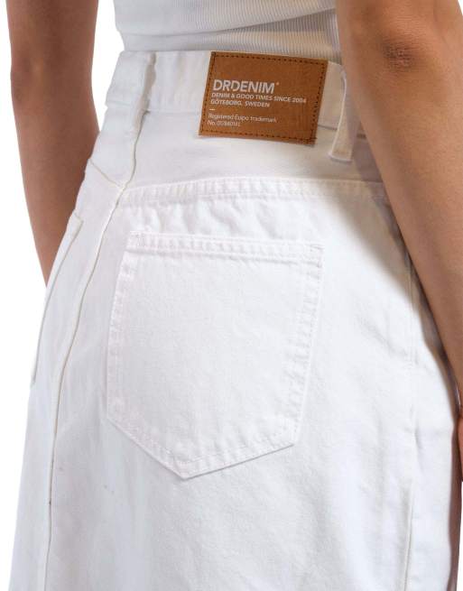 Dr Denim Dr. denim myra skirt - white in white, 3 of 7