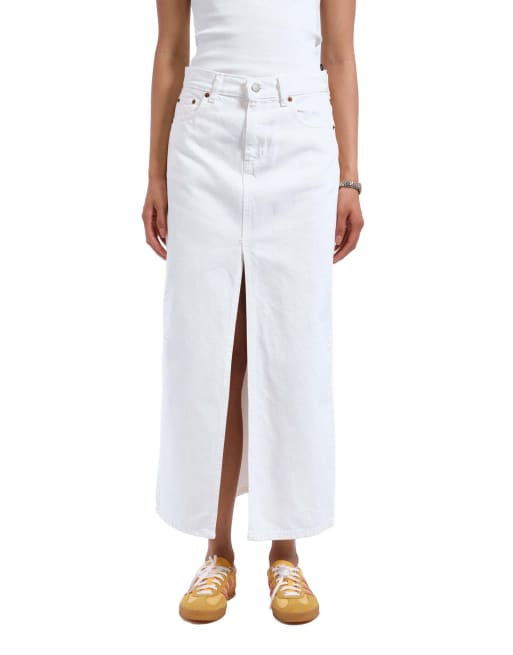Dr Denim Dr. denim myra skirt - white in white, 6 of 7