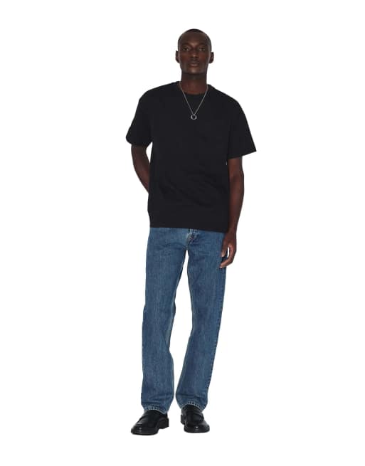 Dr Denim Dr. denim trooper tee - black in black, 4 of 7