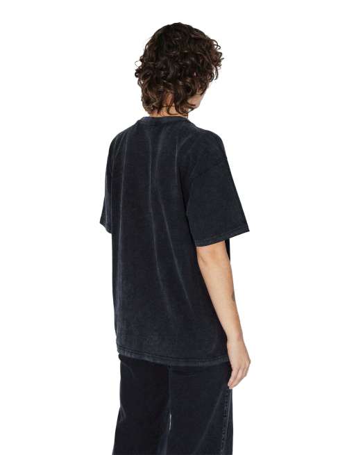 Dr Denim Dr. denim trooper tee - washed black utopia in washed black utopia, 2 of 7