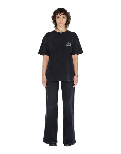 Dr Denim Dr. denim trooper tee - washed black utopia in washed black utopia, 7 of 7