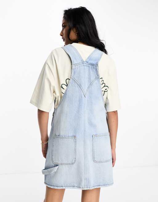 Oversized dungaree sale dress