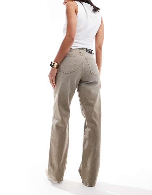 Dr. Denim - Echo - Jeans met rechte pijpen in bruin met wassing, 2 van 5