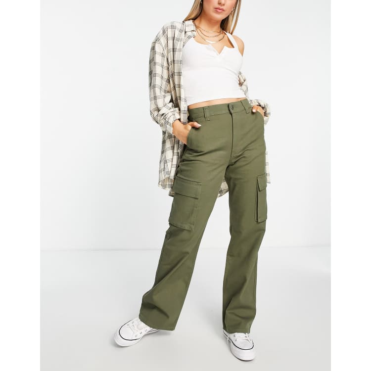 New Cargo Army Green casual pants jeans for women (Random design