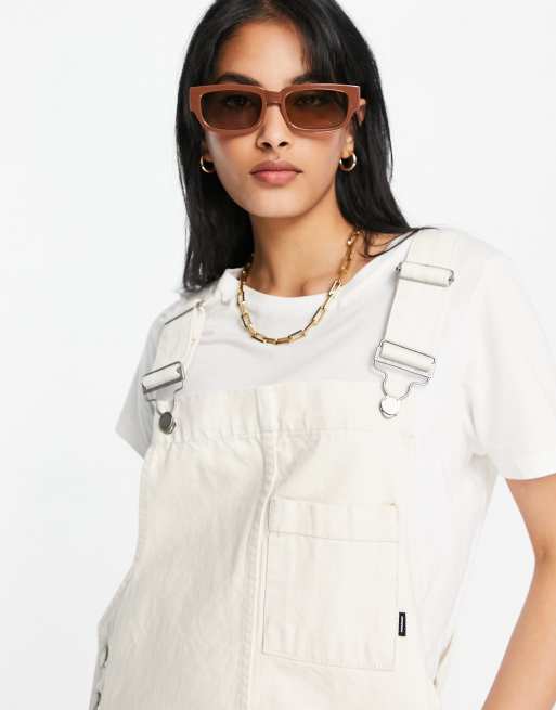 dr denim dungaree dress Dr. Denim - Connie Dungaree Pebble Superlight Retro