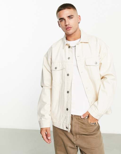 Denim On The Go Jacket Cream