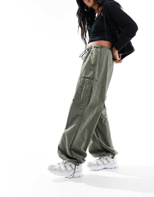 Baggy Low Waist Vintage Cargo Pants, Streetwear Women's Pants -  Sweden