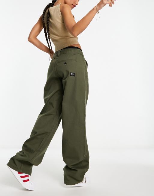 Dr Denim Bella cargo pants in khaki