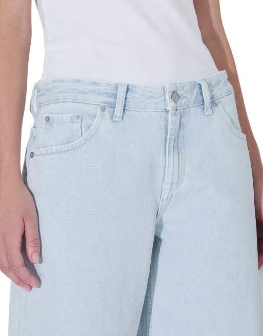Dr Denim Hill low relaxed jeans in light blue, 3 of 7