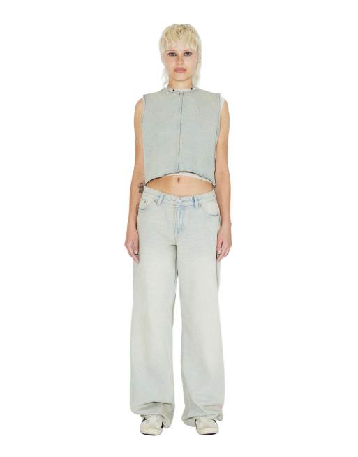Dr Denim Hill low relaxed jeans in natural, 4 of 7