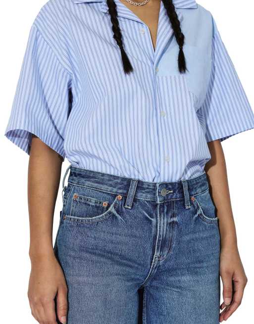 Dr Denim Hill shorts in blue, 3 of 7