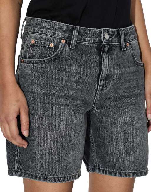 Dr Denim Hill shorts in grey, 3 of 7