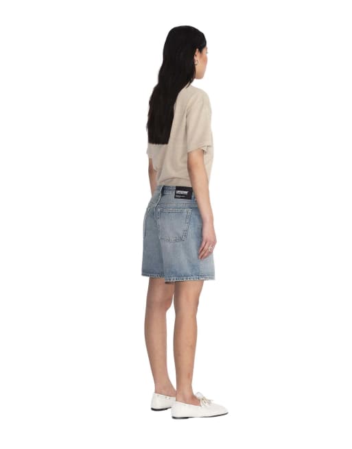 Dr Denim Hill shorts in light blue, 7 of 7