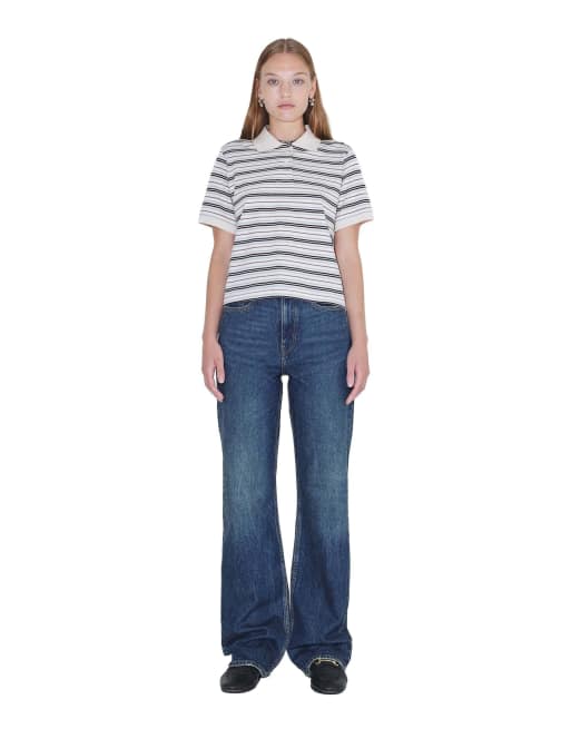 Dr Denim Jade ss polo in natural, 6 of 7