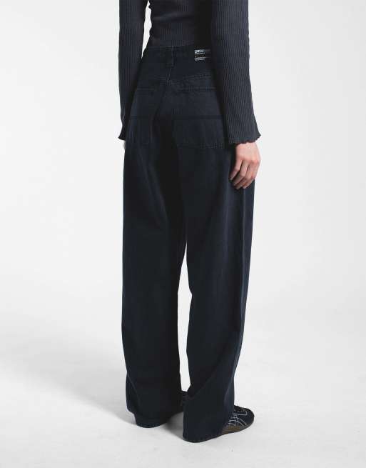 Dr Denim Jena baggy jeans with double knee in grey, 5 of 7