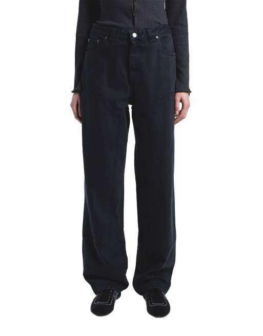 Dr Denim Jena double knee jeans in grey, 7 of 7