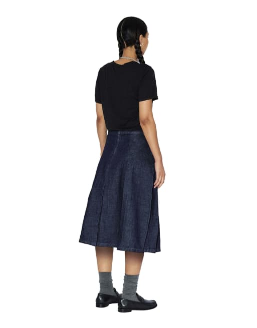 Dr Denim Joanna skirt in navy blue, 2 of 7