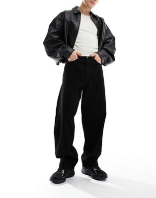 Dr Denim Kobe baggy fit jeans in black - ASOS Price Checker