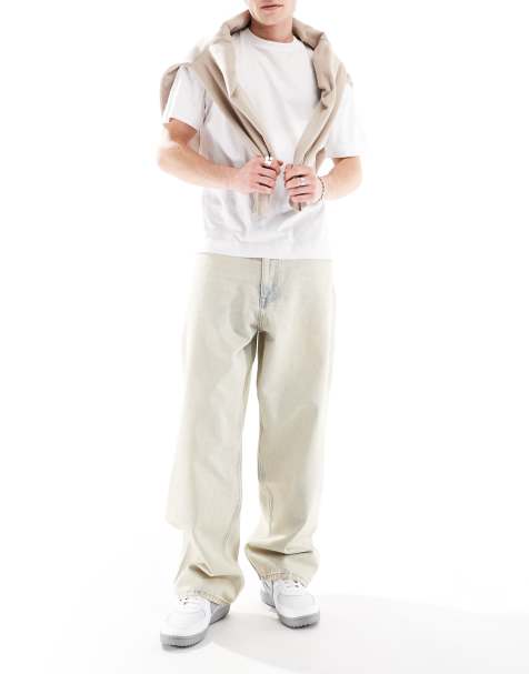 Dr Denim - Kobe - Baggy jeans met halfhoge taille en vintage wassing in lichtblauw - view 1